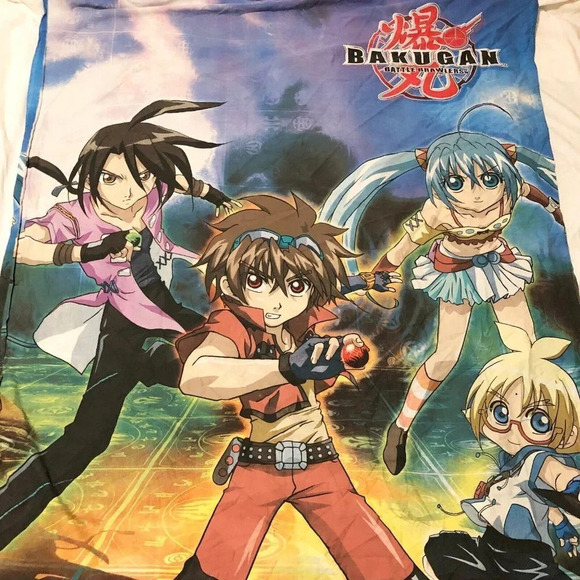 2009 Bakugan Battle Brawlers  Single Comforter Duvet Cover - Picture 1 of 16